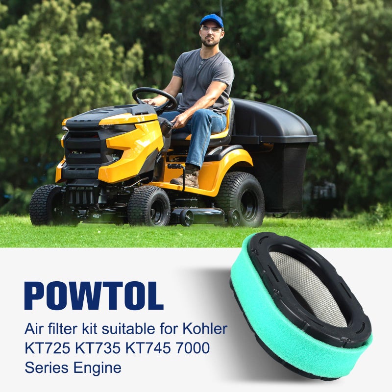 Powtol 32 083 09-S Air Filter for Kohler 7000 series 24 HP KT725 KT735 KT740 KT745 KT730 KT715 Replace for KH-32-883-09-S1 32 883 09-S1 - Image 2
